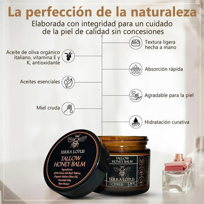 crema de sebo de res Nandora  para la defensa contra las arrugas