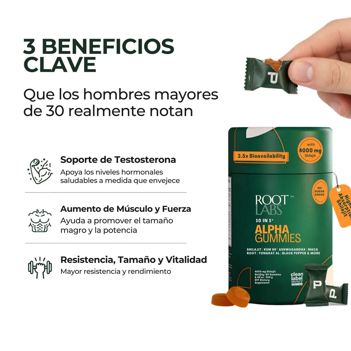Nandora™ Gomitas 10 en 1