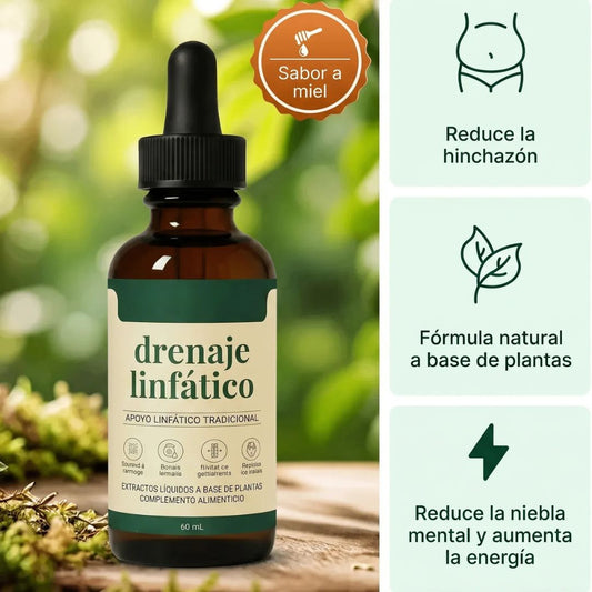 Gotas Drenaje Linfático Nandora men 2 x 1