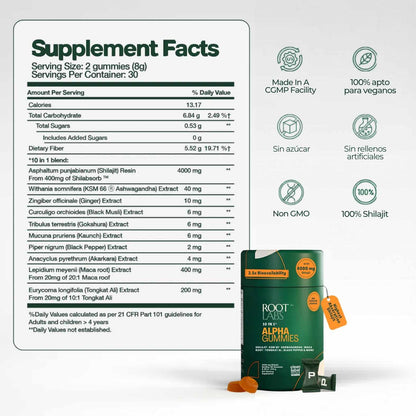 Nandora™ Gomitas 10 en 1