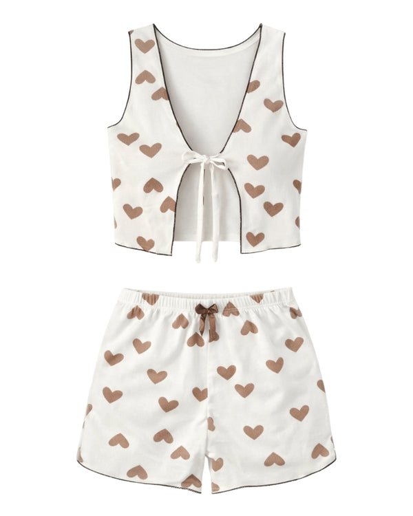 Pijama con top maggie  - Chocolate Love