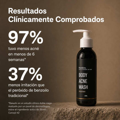 Gel de ducha Nandora body para el acné